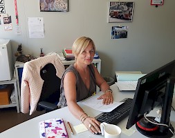 Feuerwehrsachbearbeiterin Dagmar Menzel